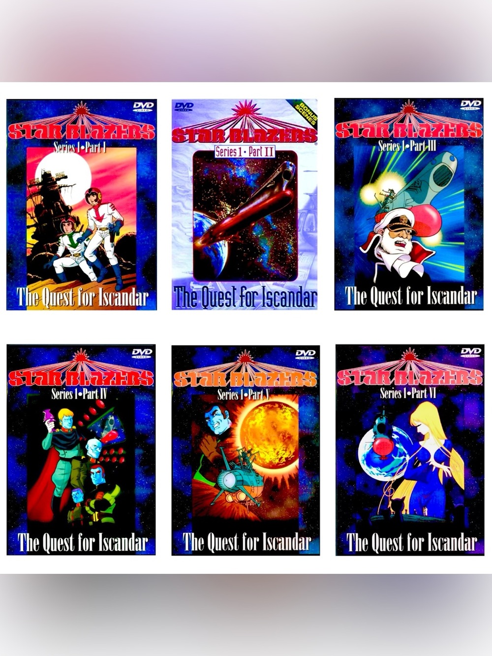 Star Blazers: The Quest For Iscandar - Series 1 (DVD, 1984, 6-Disc Set)